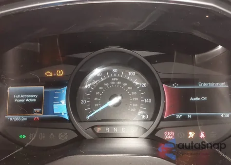 2018 Ford Edge Titanium из США, поврежденный, VIN 2FMPK4K90JBB43747